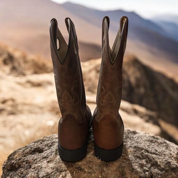 Smoky Mountain Men's Western Boots - Square Toe Size 8 EE NWT - Picture 3 of 6